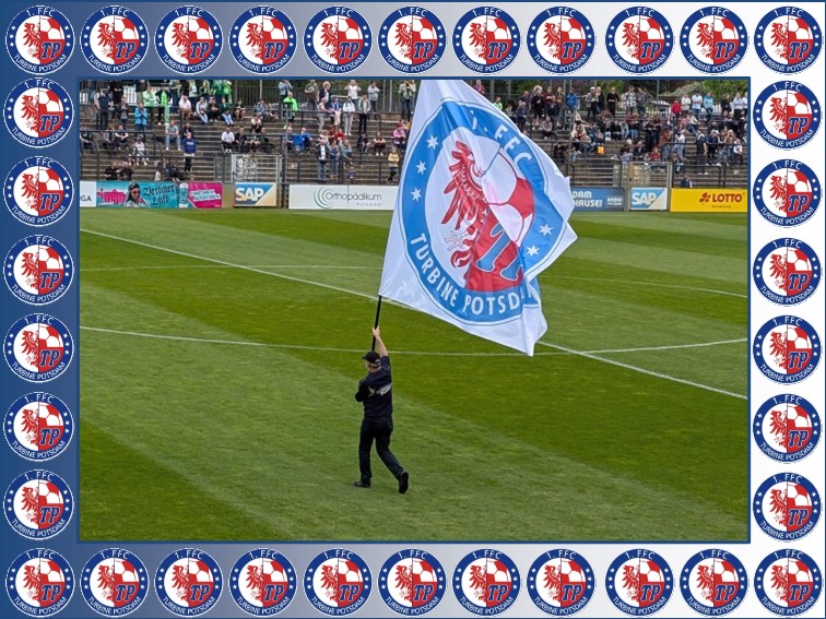 💙🤍1.FFC Turbine Potsdam💙🤍Fahne (5)